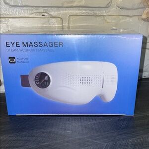 Eye Massager Steam & Acupoint Massage - White